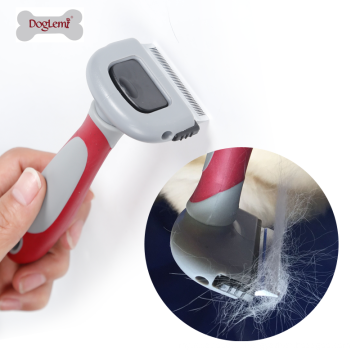 Removable Pet Grooming Hair Remover Brush Deshedding Ferramenta para Cães